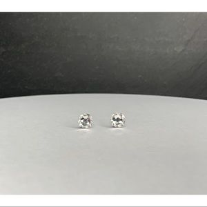 Swarovski Crystal Plastic Post Stud Earrings 6MM